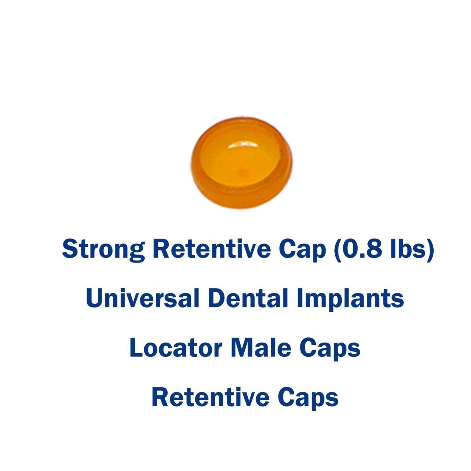 US Universal Implant Retention Caps Set Locat0r Core Insertion Extraction Tool