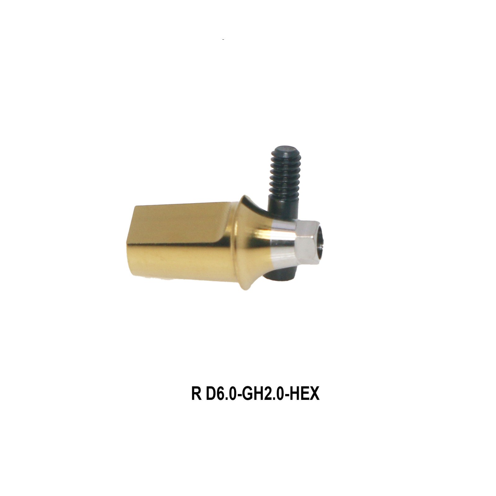 Dental Straight Transfer Abutment Hex Fits Hiossen Osstem Regular/ Mini Platform