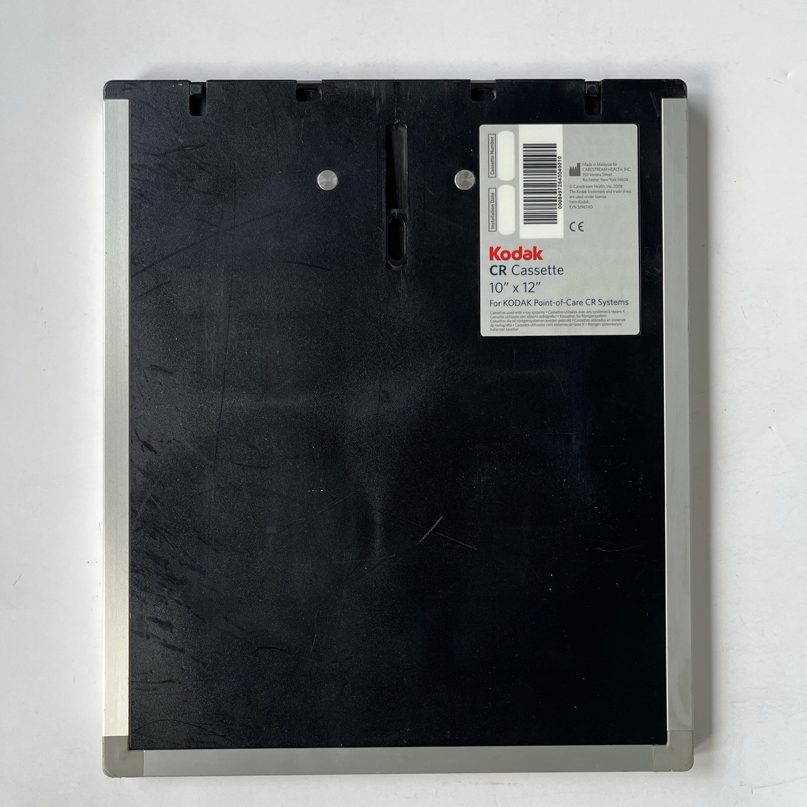 KODAK 10″ X 12″ POINT-OF-CARE CR CASSETTE WITH SCREEN, TYPE A
