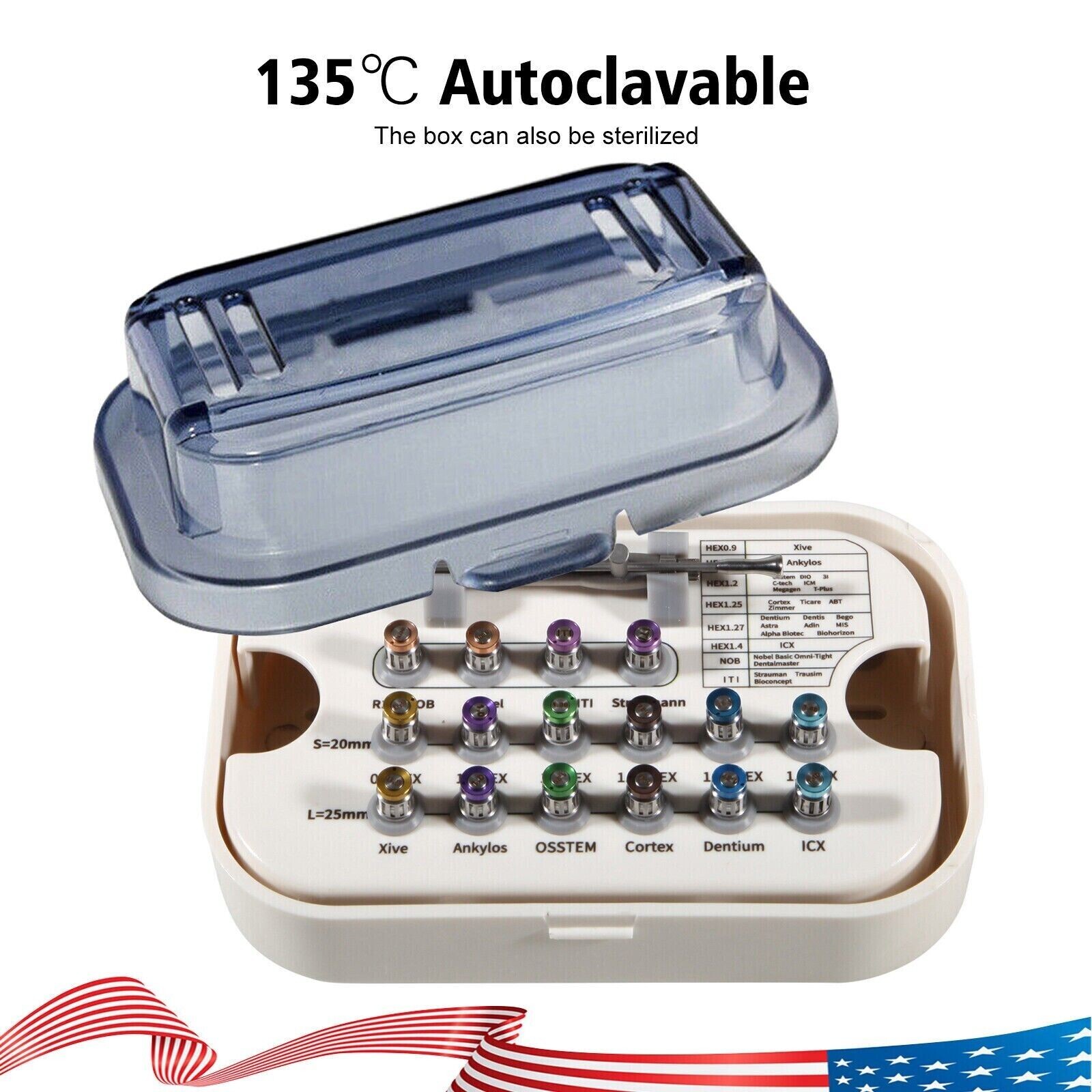 Universal Implant Instrument Prosthetic Restoration Hand Driver SD Instruments