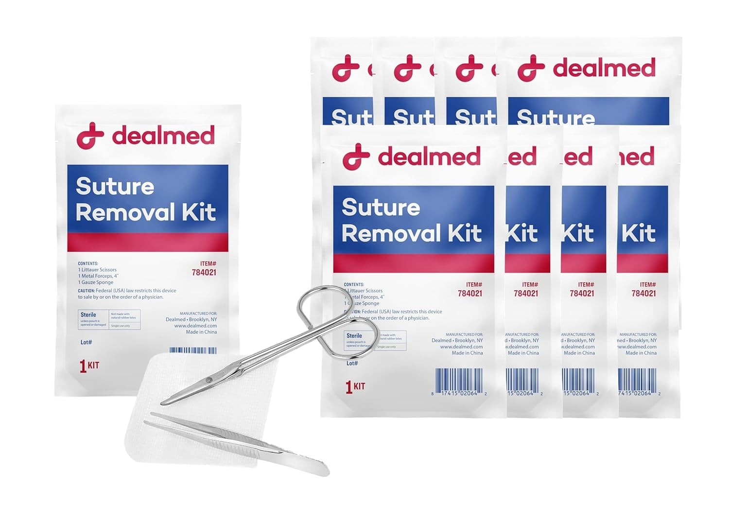 Efficient Suture Removal Kit – 10 Kits Included