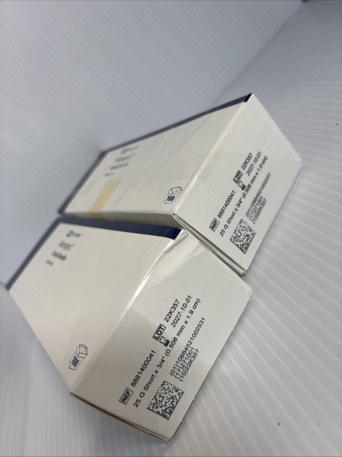 200 Monoject plastic hub Dental Needles USA 8881400041 25g Exp 2027/10/1 (73)
