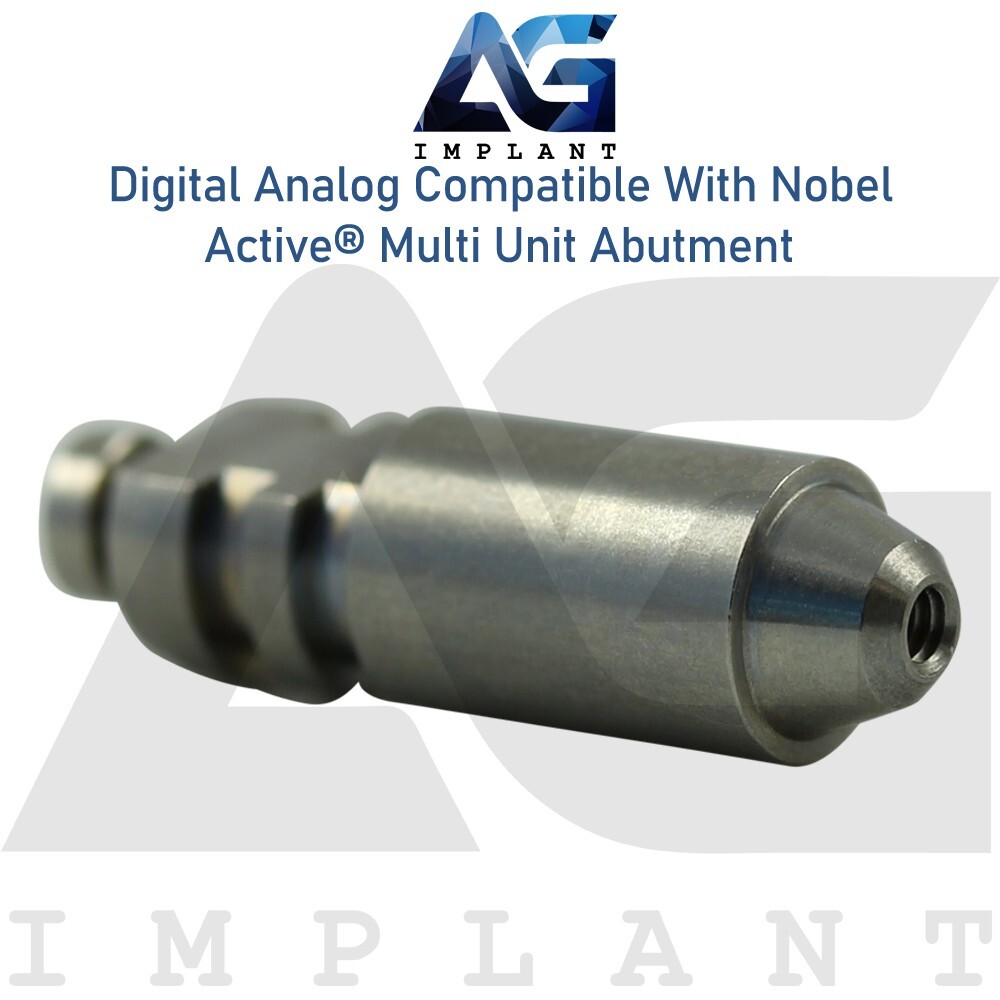 Dental Digital Analog RP 4.8mm Compatible Nobel Active® Multi Unit Abut ment