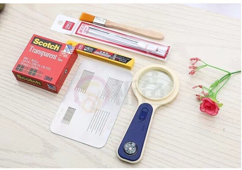 4 in 1 SISI Cross cut Tester Set Paint Film Adhesion Test Board 1/1.5/2/3MM new