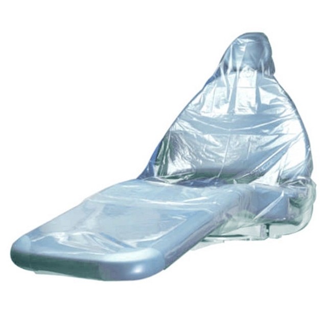 Safe-Dent P5012 Full Dental Chair Covers 29″ X 80″ On Roll Plastic 125/Pk