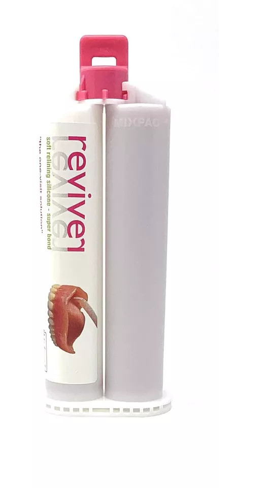 Reviver A-Silicone Denture Soft Relinng Material Dental Chair Side Use Free Ship