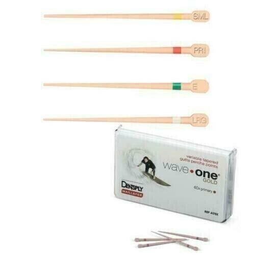 Dentsply Sirona WaveOne Gold Gutta Percha Points Dental Endodontic Wave One USA