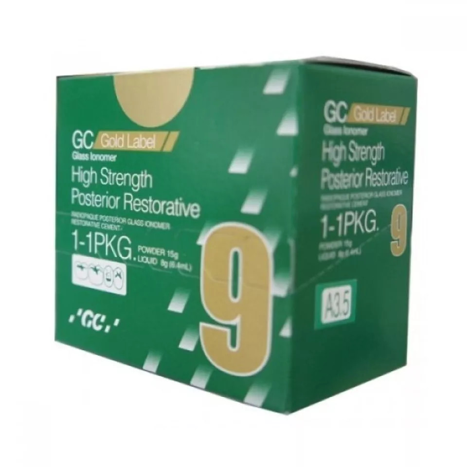 GC Fuji IX Gold Label 9 High Strength Big Pack Dental Radiopaque Posterior