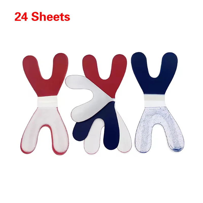 2books/Box Dental Articulating Paper Double Y Type Blue Red Bite Paper