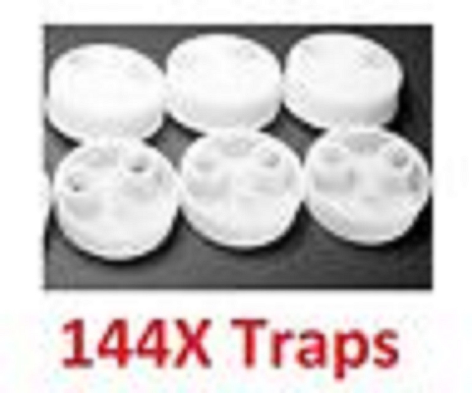 144X Pcs Plasdent 8178-3 (5503) Clear Screen-4-Vac Disposable Traps Fits Belmont
