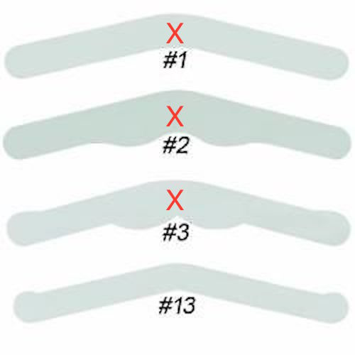 #13 Pedo Matrix Bands ONLY Tofflemire size .0015″ Authentic Tofflemire 36 pieces