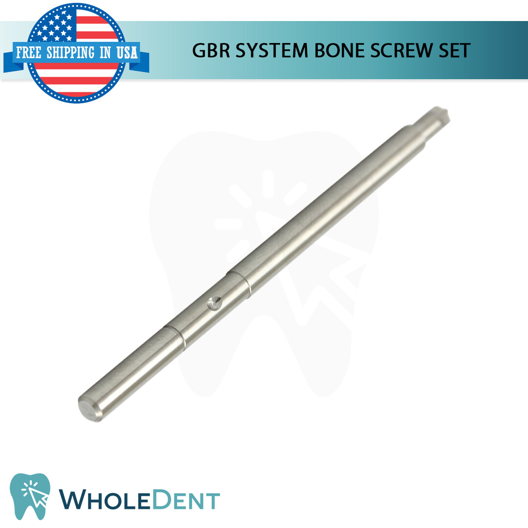 GBR System Driver Handle Screw Set 20pcs Mesh Membrane Fixation, Dental Guided