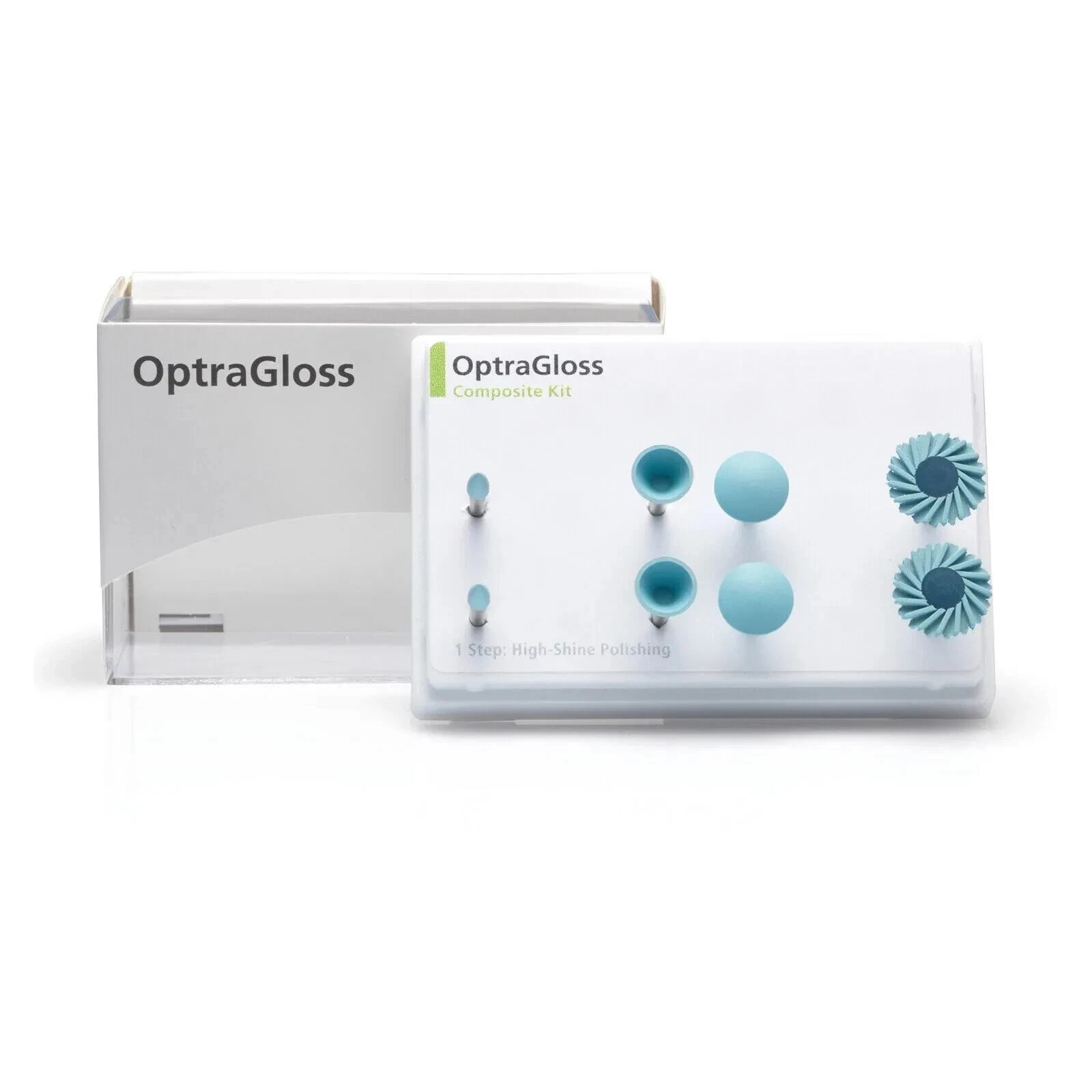 Ceramics Composite Polishing Kit Dental Ivoclar Vivadent Optragloss High Shine F