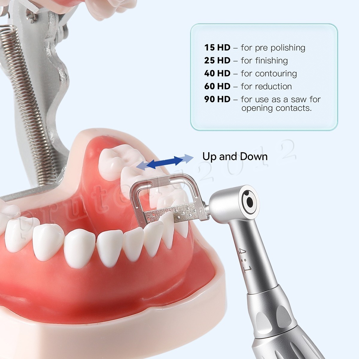 Dental Orthodontic IPR Reduction Strip Polishing Saw Interproximal Enamel Strips