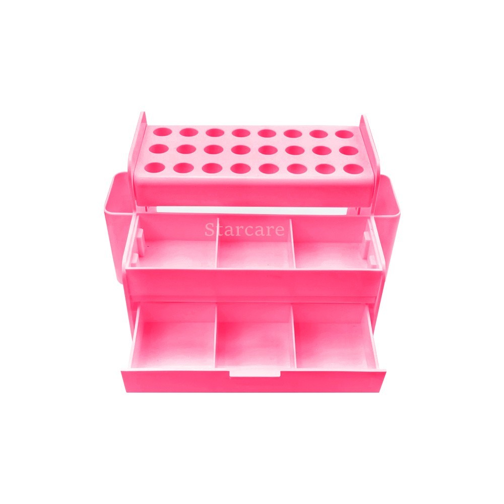 Dental Composite Resin Syringe Storage Holder Acrylic Organizer Applicator Rack