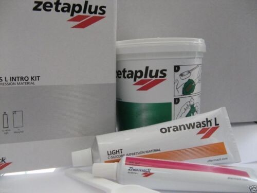 Zhermack Zetaplus Impression Dental Material Ornawash Intrudent Gel Complete Kit