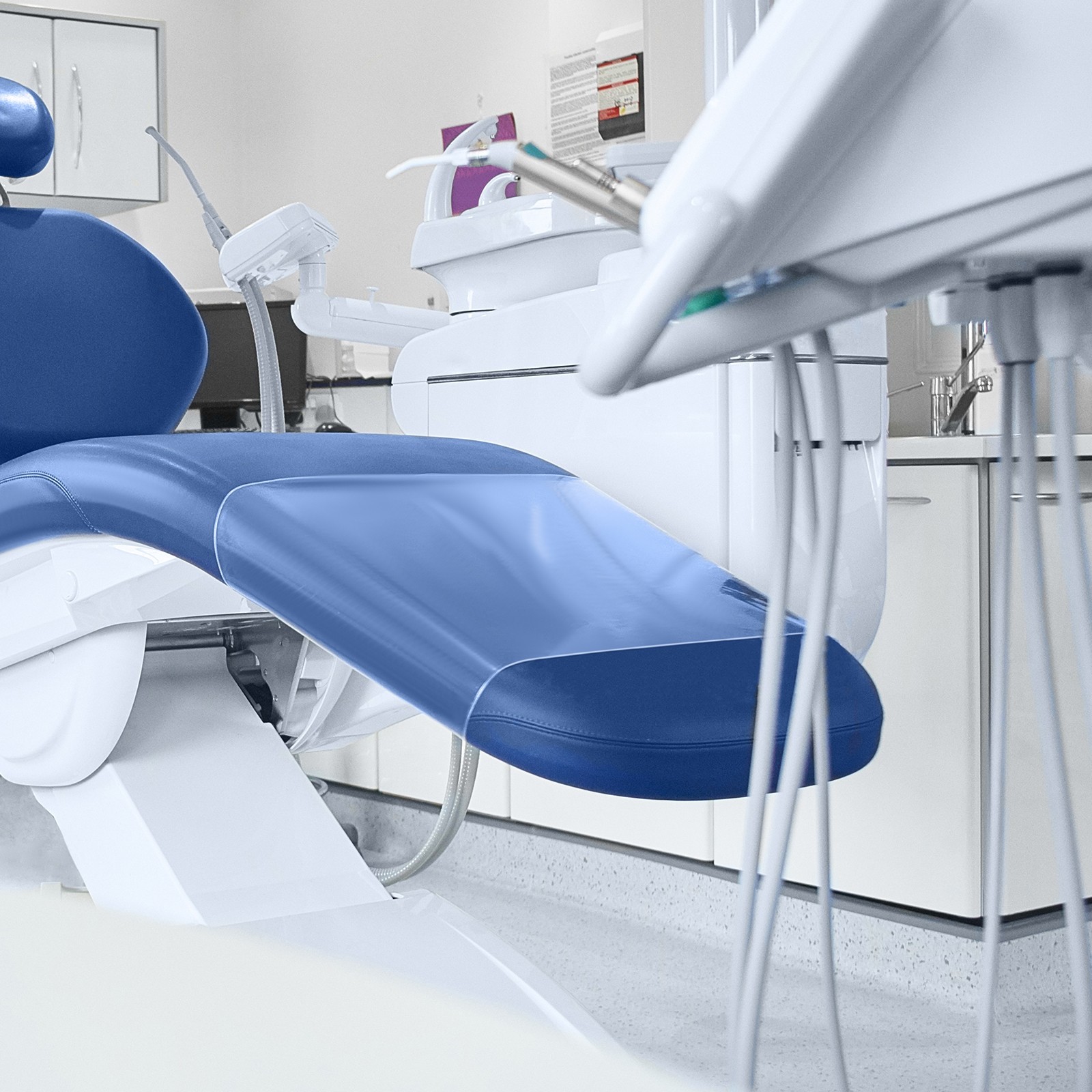 Clear Dental Chair Foot Seat Cover JMU with Elastic Bands 17.3″W x 17.7 Inch 1pc