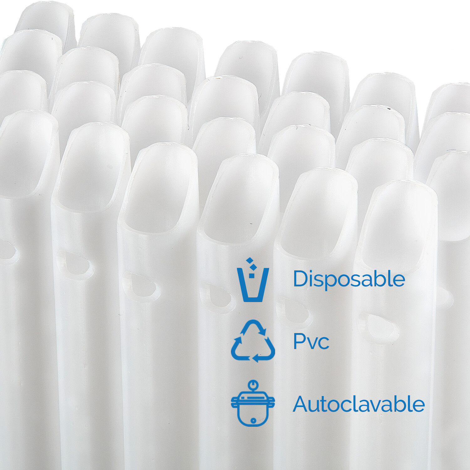 Up to 2000 JMU Dental High Volume Evacuation Suction HVE Tips White (Choose Qty)
