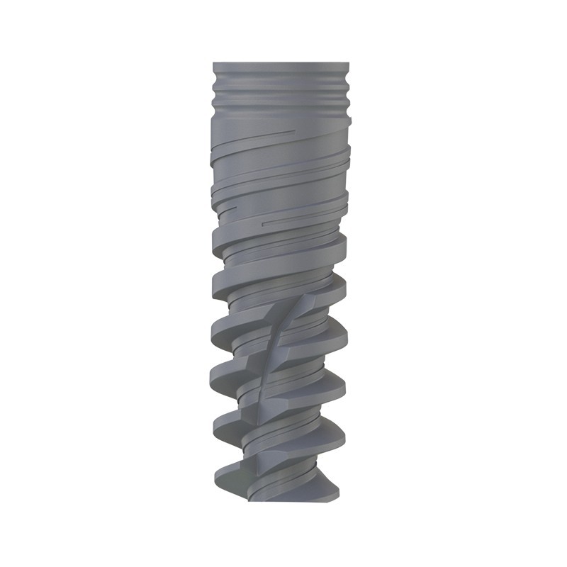 20x Dental SLA Spiral Fixture Conical Connection NP Active Hex Titanium Ø3.5mm