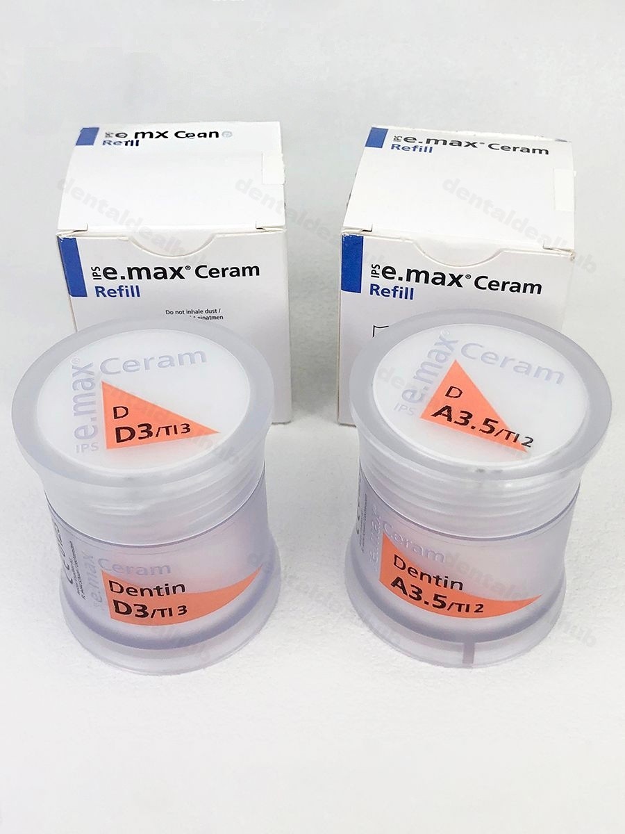 Ivoclar IPS e.max Ceram Dentin 20g A1-D4 Zirconia Layering Ceramic Powder