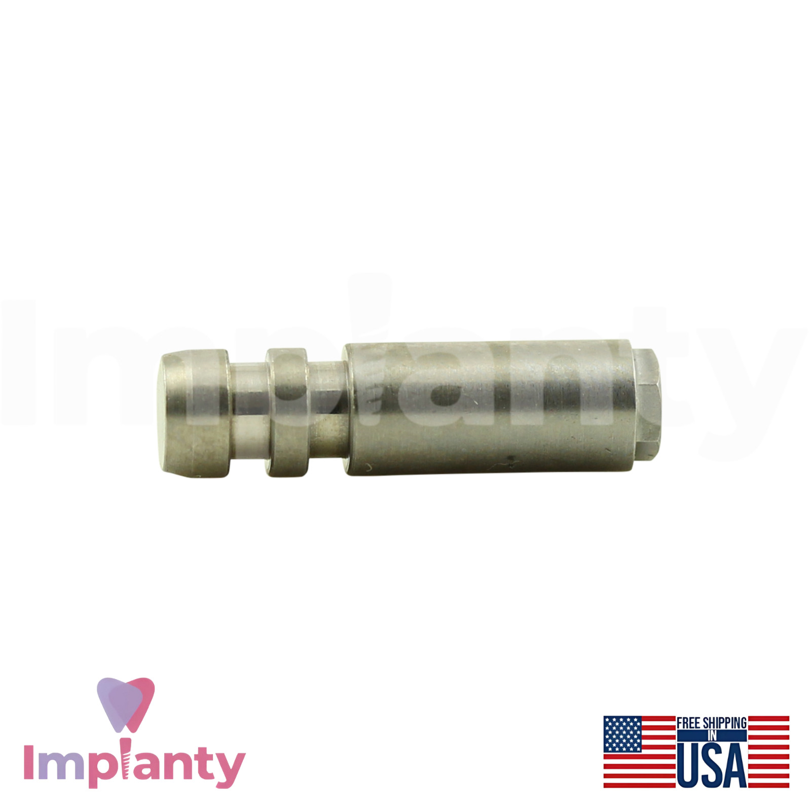 5x 3i Osseotite Compatible Dental Fixture Analog Ø3.4mm Replica Purple Platform
