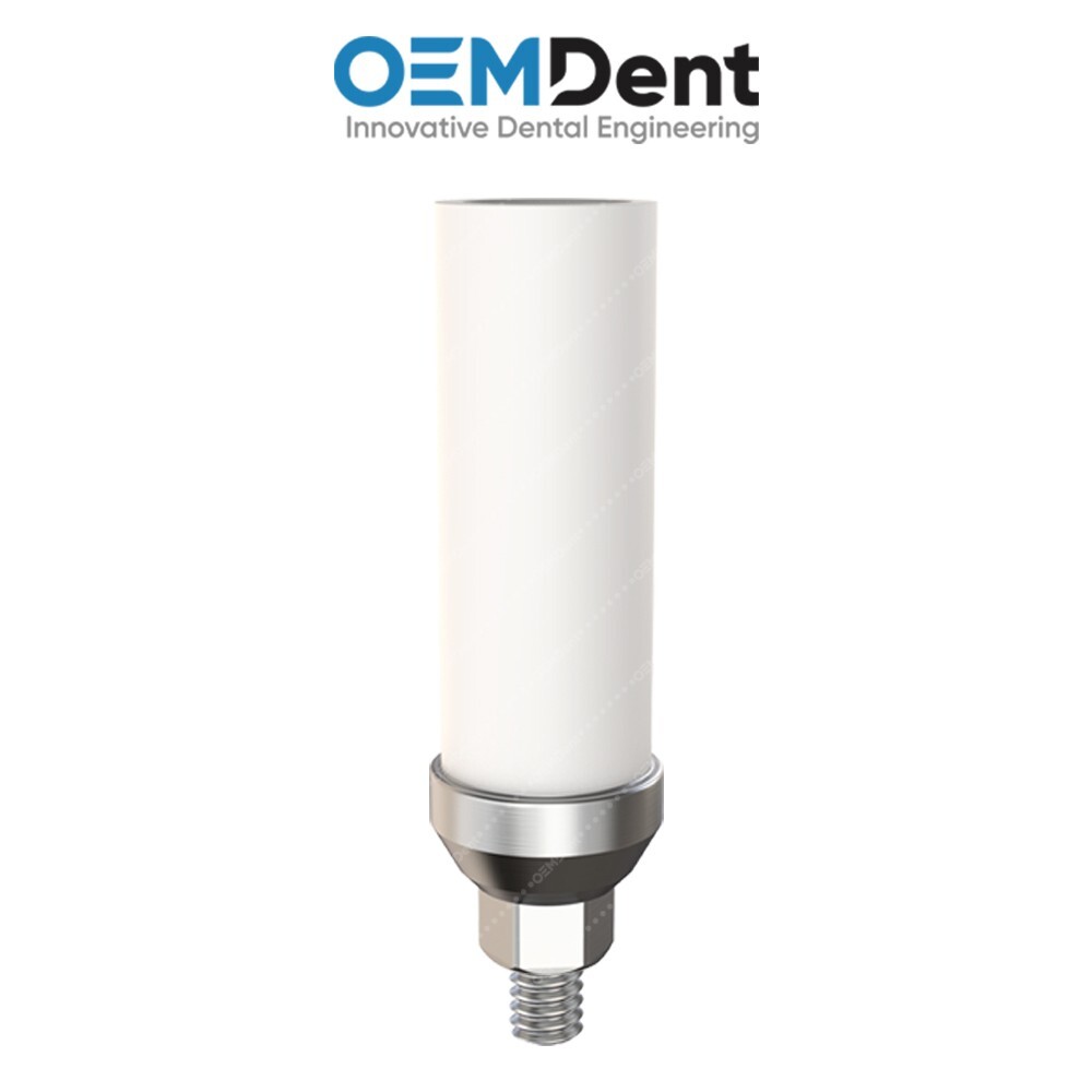 Wide Custom Titanium Abutment (UCLA) – AB Dent® Hexagon 2.42mm Compatible
