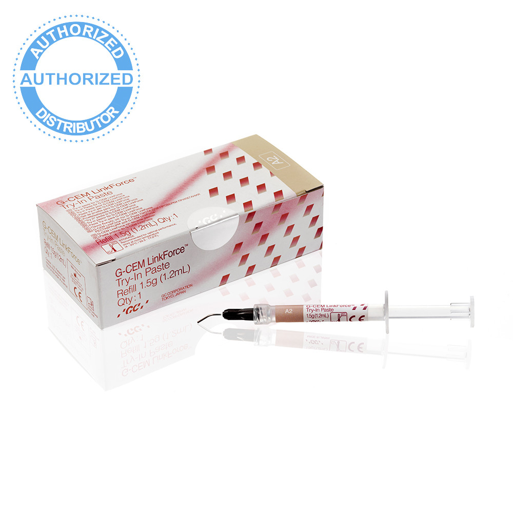 GC G-CEM LinkForce Try-In Paste Refill A2 / Translucent / Opaque / Bleach