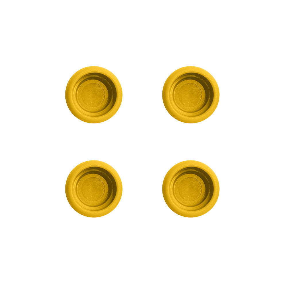 Zest LOCATOR R-Tx Genuine Ltd Range Replacement Caps, High Retention, Gold (4 Pa