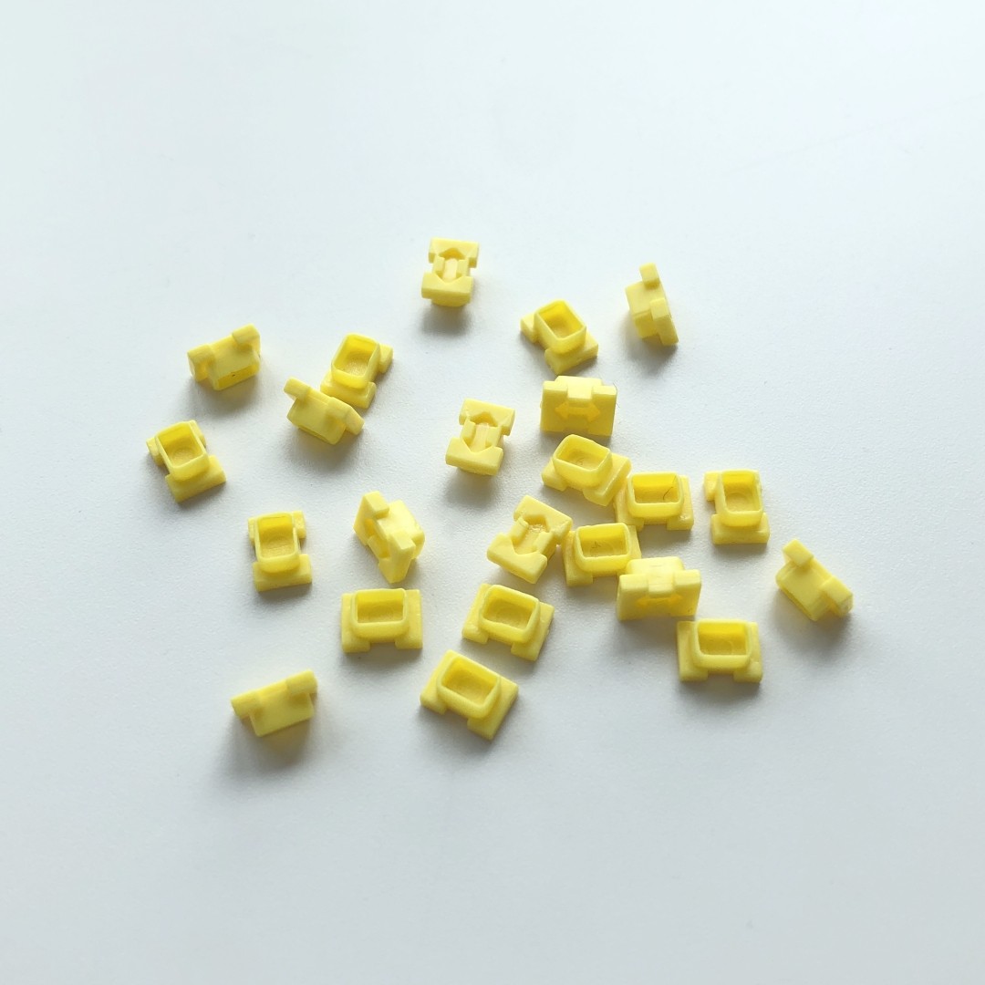 20Pcs Dental ITI NC lmpression Coping Caps Closed Tray Plastic Caps Transfer USA