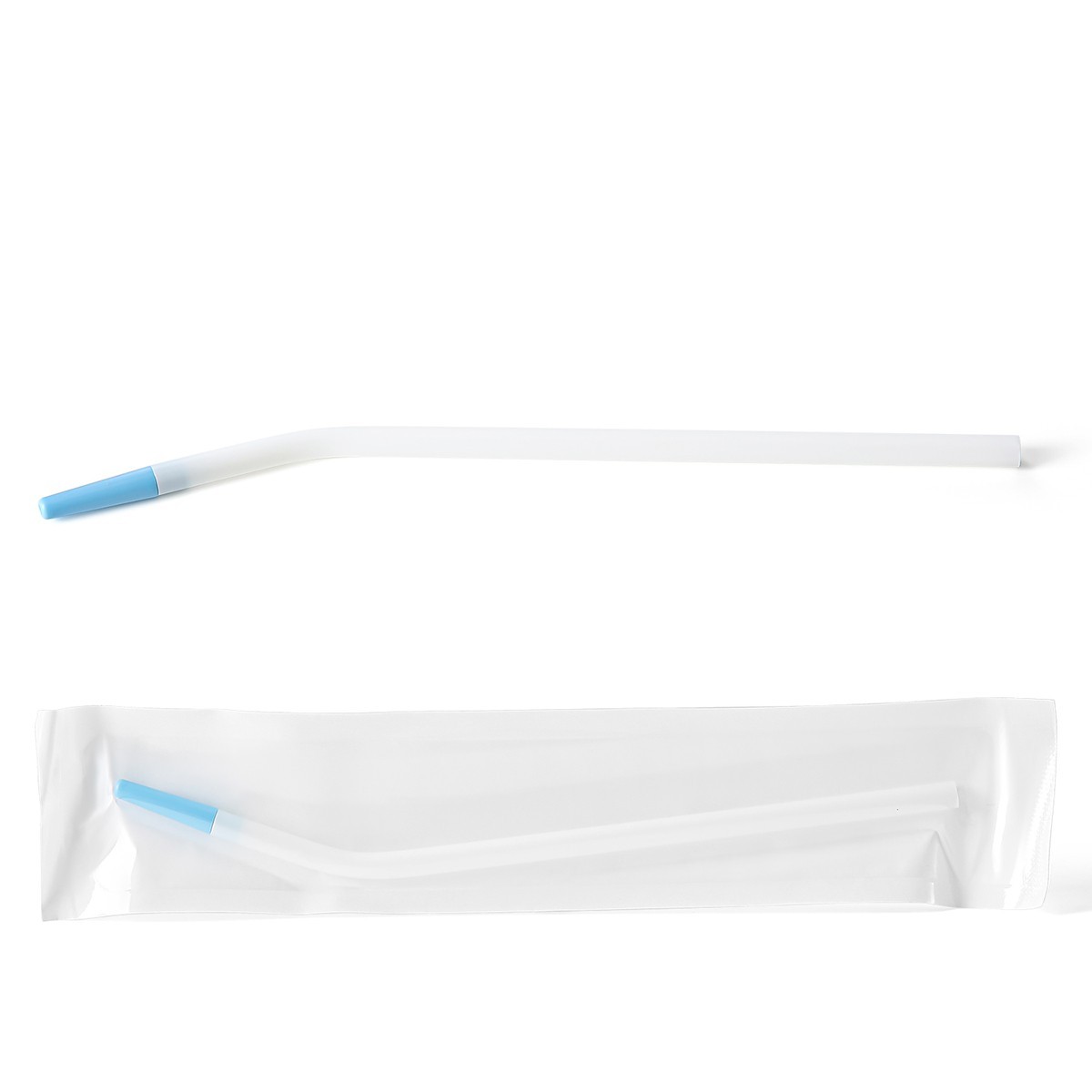25 puntas de aspirador dental desechables para eyector de saliva, tubo de succió