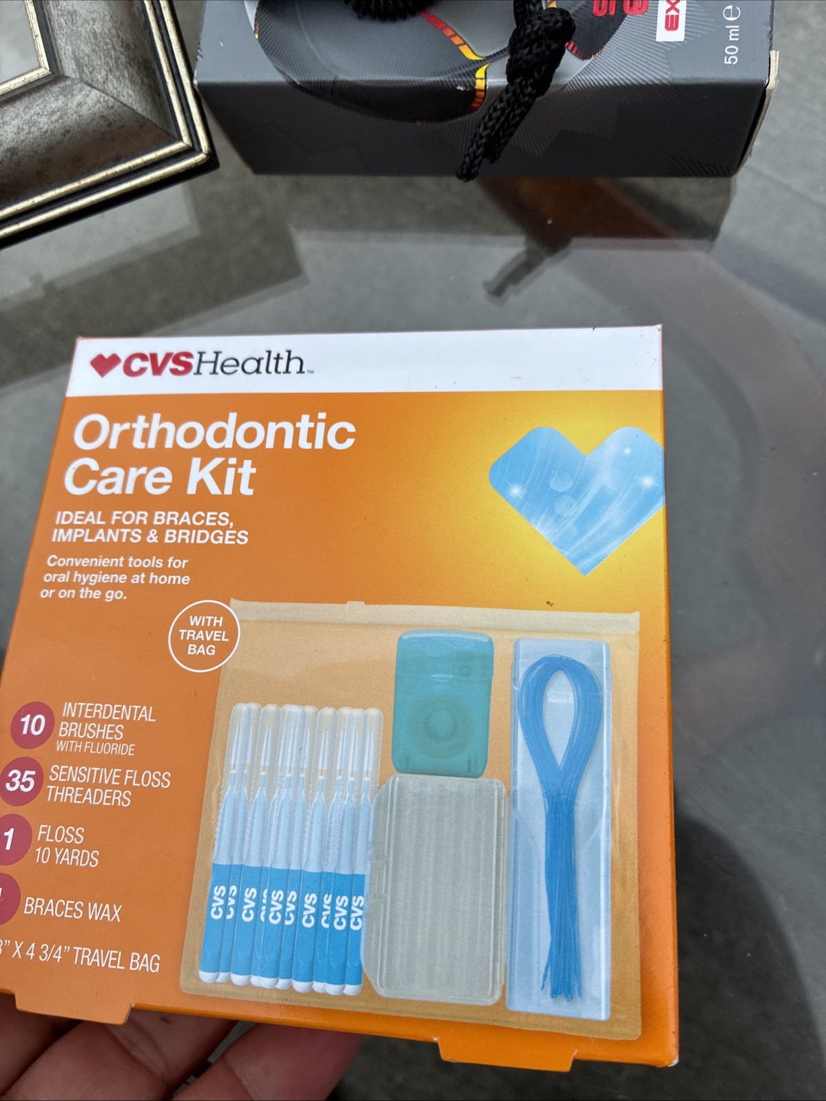CVS ORTHODONTIC CARE KIT FOR BRACES, IMPLANTS, BRIDGES – NEW IN BOX