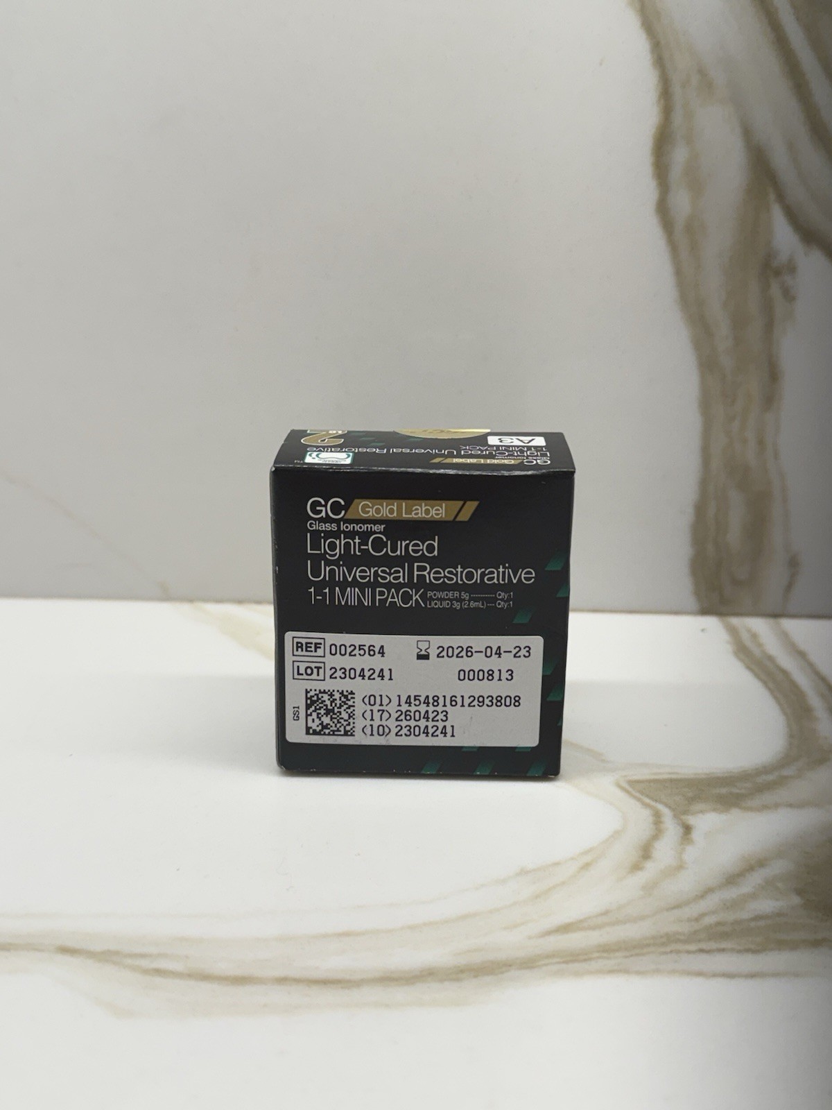 GC GOLD LABEL 2026/04/23 LIGHT CURED MINI 2 PACK UNIVERSAL RESTORATIVE A3- 2564