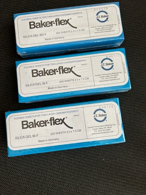 Baker-Flex 2.5cm X7.5cm Silica Gel IB-F Flexible TLC Sheets
