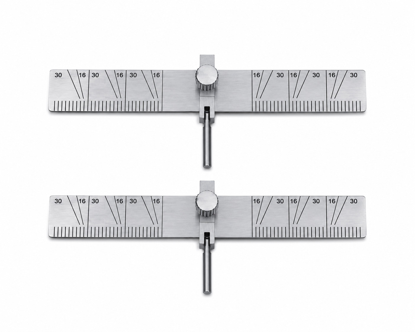 2 Pcs Dental Implant Locating Guide Surgical Positioning Locator Angle Ruler