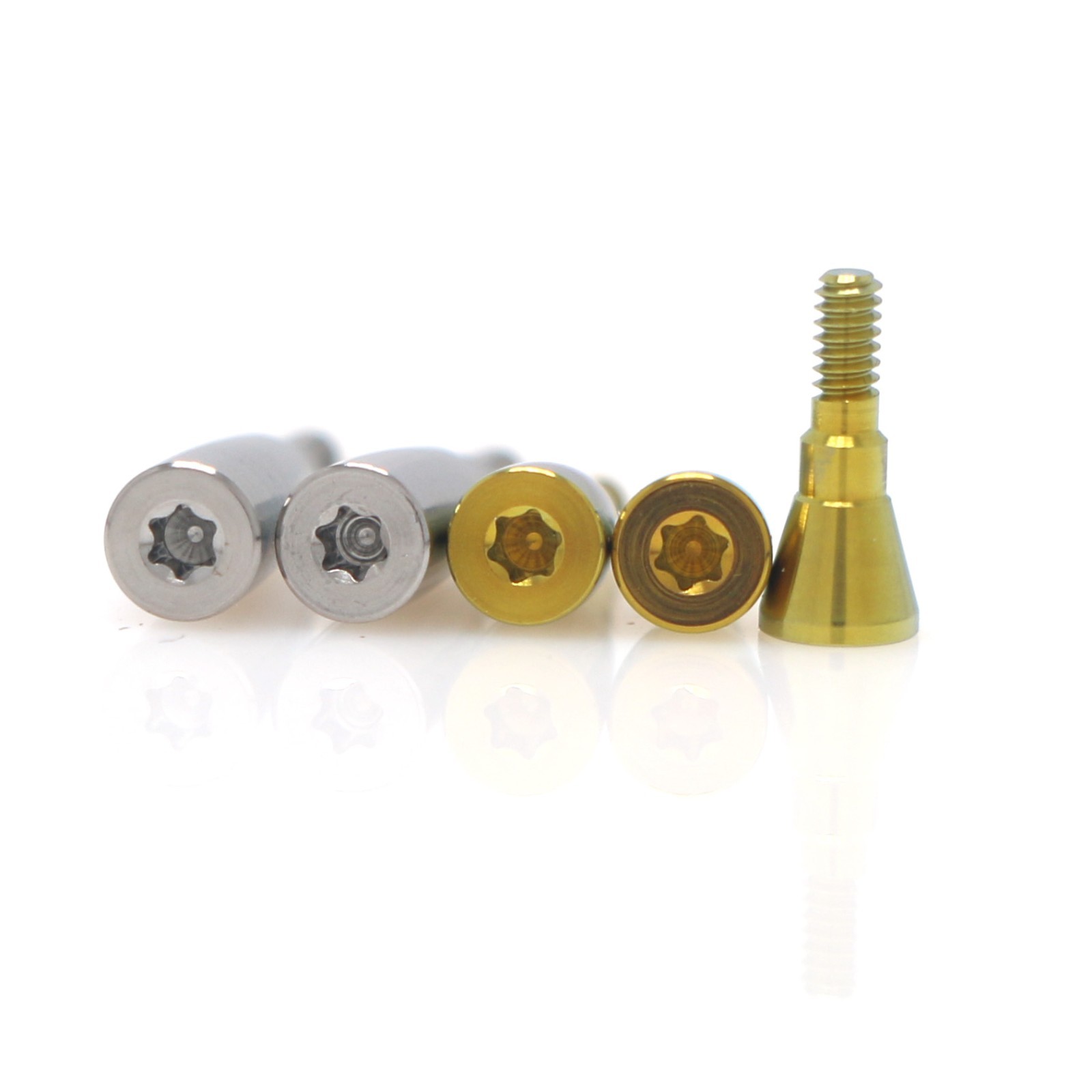 US NC Healing Abutment & Closure Cap Fits Straumann CrossFit BLT Ø3.3 5pcs/set