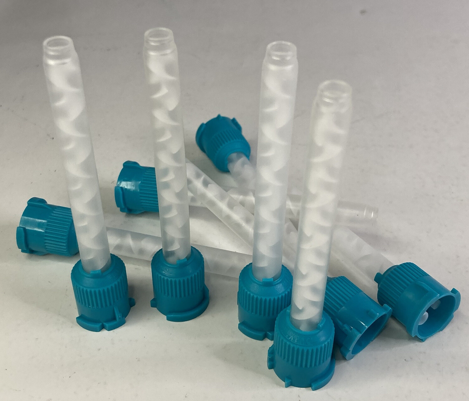 Genuine MIXPAC Dental Impression Mixing Tips 48 pcs Teal 6.5mm 1.1 Ratio_MT131G
