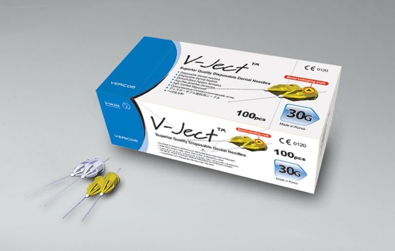 V-Ject Disposable Dental Needles 100pcs 30G/(0.3X21mm) V-JECT30S