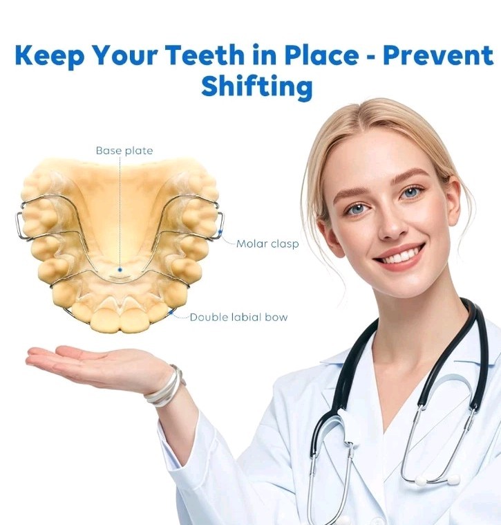 Teeth Retainer for Upper and Lower Teeth – Clear, Comfortable, BPA-Free, Durable