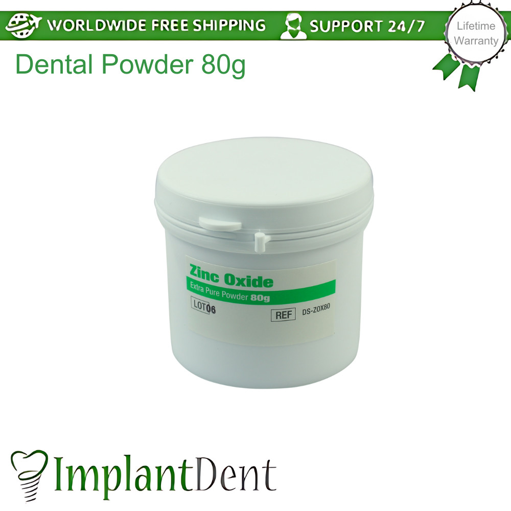 Dental Powder 80g Temporary Dressing Restoration Sealant Pure Material Dentistry