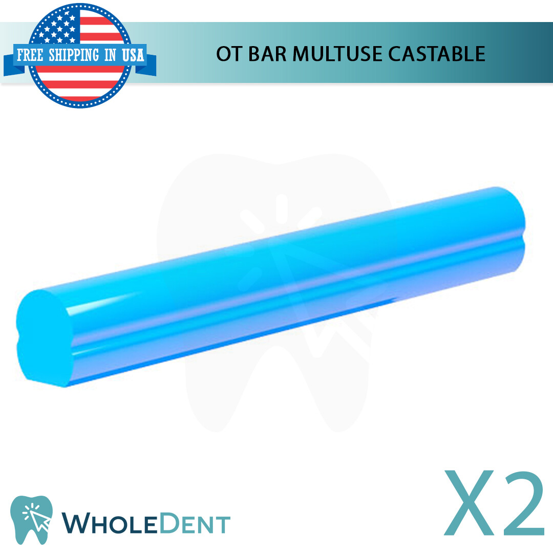 OT Bar Multiuse Overdenture Restoration Attachment Kit Dental Implant Lab