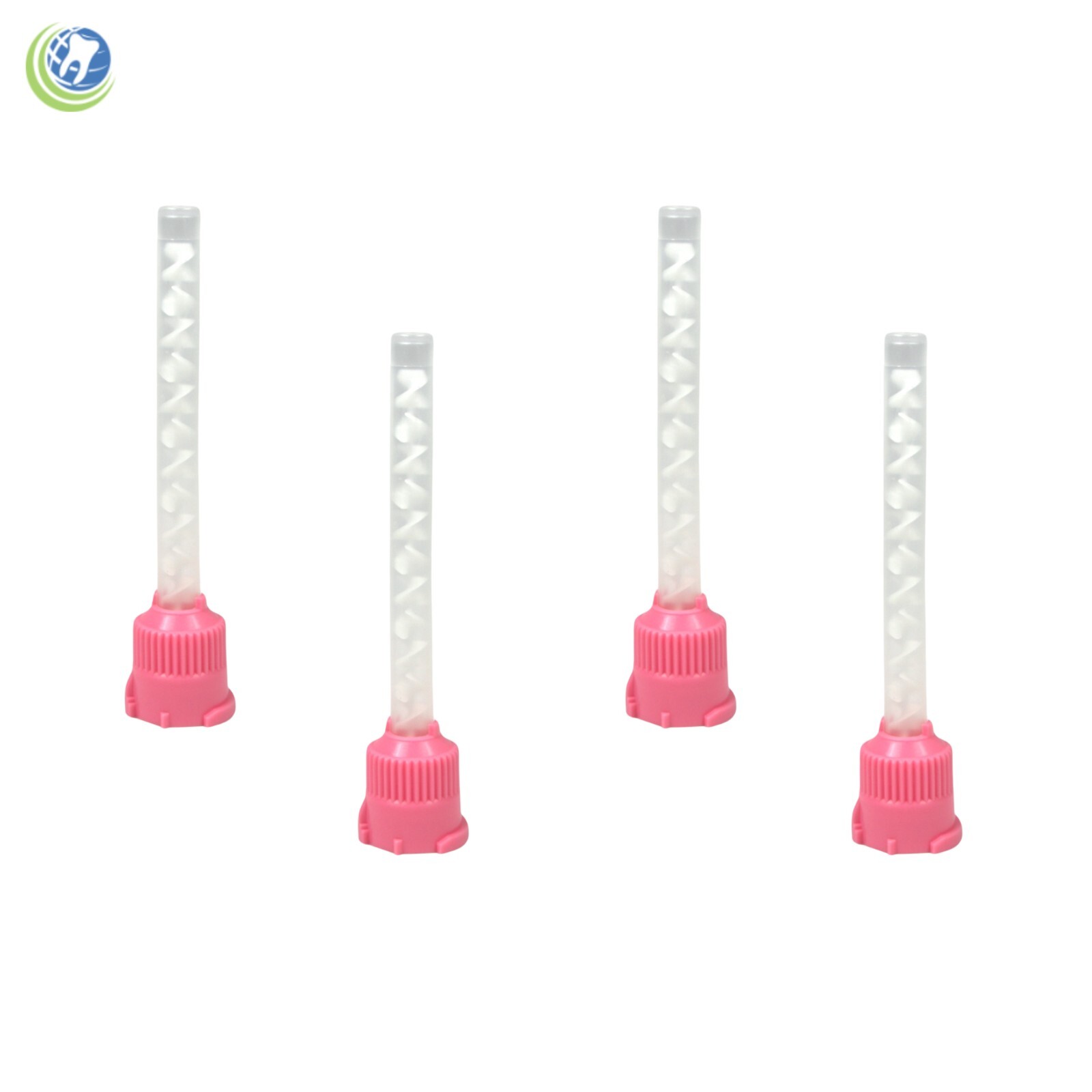 Dental Pink HP Mixing Tips Type 5.4mm x 48 Medium Body Monophase VP-8106