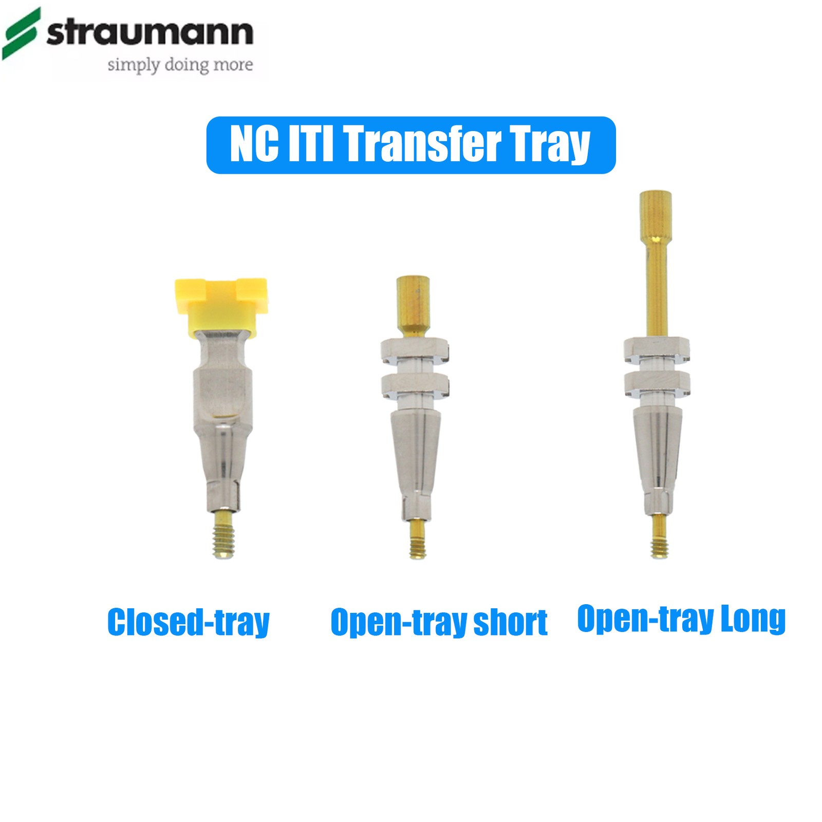US Implant Plastic Impression Coping Open Closed Tray Fit Straumann ITI BL BLT