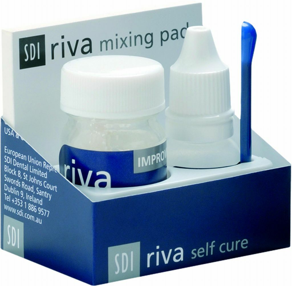 SDI Riva Self Cure Fluoride Release Glass Ionomer Restorative Material.