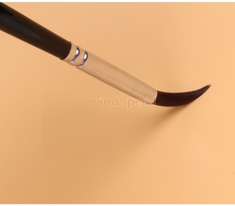 6pcs Dental Porcelain Brush Pen Glaze Ceramic Brush Pen Dental Technician Tools