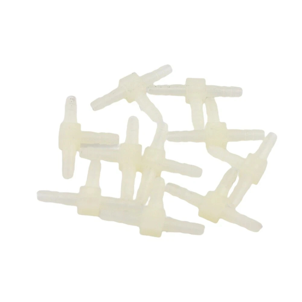 10 Pcs Dental Valve Chair Parts Fitting Connector for Dental Water Pipe 3*3*5mm