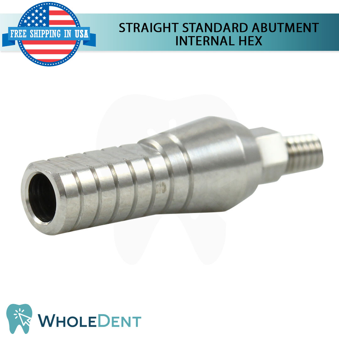 X1 Dental Cylindrical Int Hex Sterile SLA + Straight Abutment + Cement Set