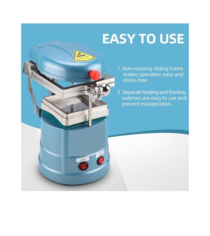 Dental Vacuum Forming Machine 110V Lab Equipment Vacuum Suction Heat Molding