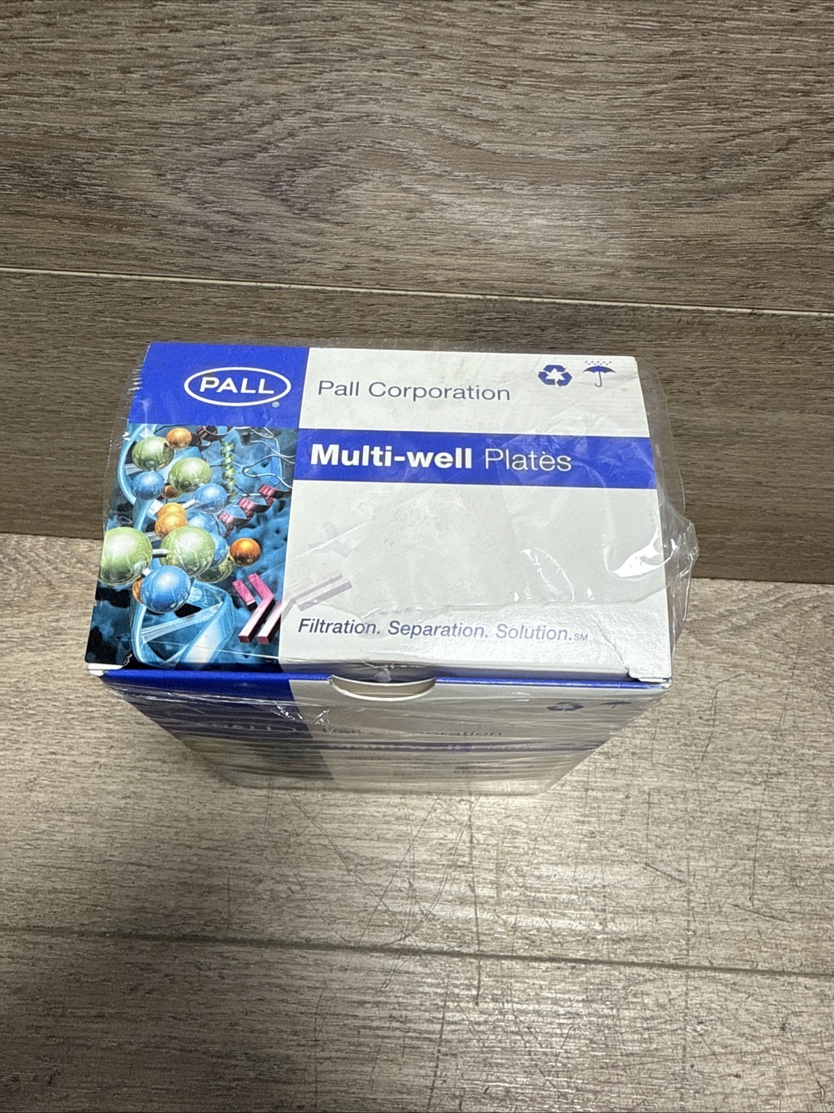 Pall Life Sciences PN 8133 AcroPrep Advance 96 Filter Plate 1mL well NTRL 5PK