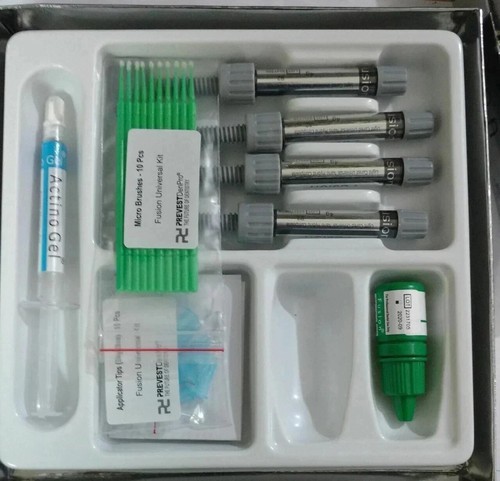 Fusion Universal Kit Nano Resin Composite Kit Dental ( 4X4gm +1 Bond ) Prevest