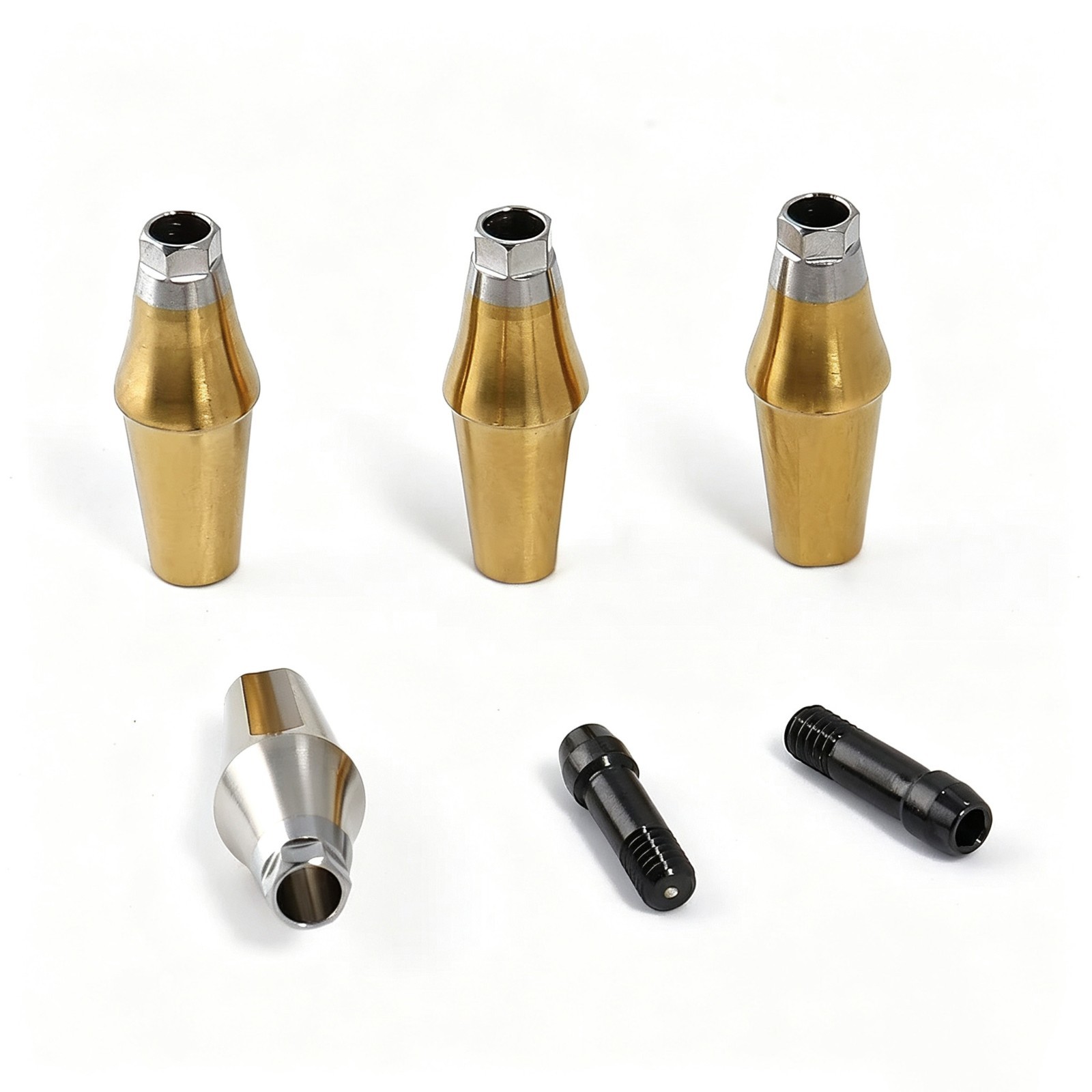 Dental Transfer Cemented straight abutment fit Oss Hiossen Mini Regular platform
